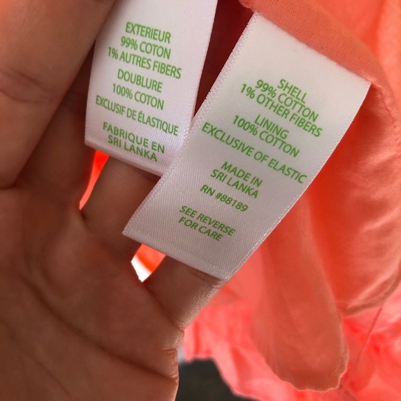 NWT Lilly Pulitzer Louisa Belted Off the Shoulder Mini Dress in Papaya Punch M - Picture 5 of 16